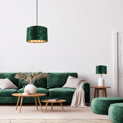 Modern Green Crushed Velvet 14