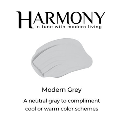 Modern Grey Matt Emulsion King of Paints Harmony 3L Can
