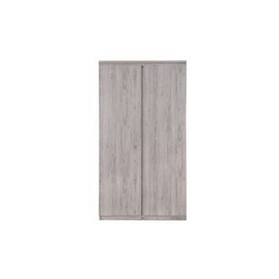 Modern Grey Oak 2 Door Wardrobe
