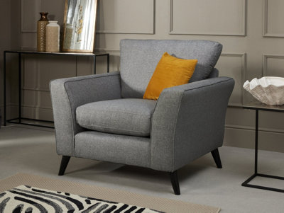 Modern Home Caxton Armchair Charcoal