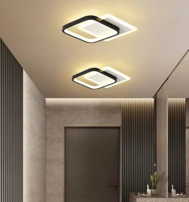 Modern LED Ceiling Light Square 36W Three Colors Ultra Thinn 24cm