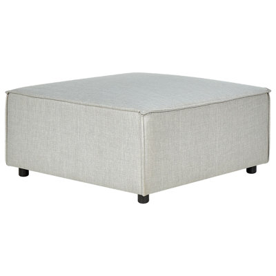 Modern Linen Ottoman Grey APRICA