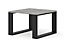 Modern Luca Square Coffee Table in Concrete 600mm