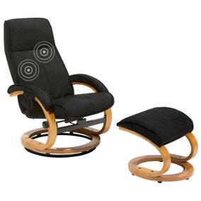 Modern Massage Chair Black HERO