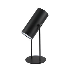 Modern Matte Black Adjustable Tiltable Rechargeable LED Table/Desk/Floor Lamp