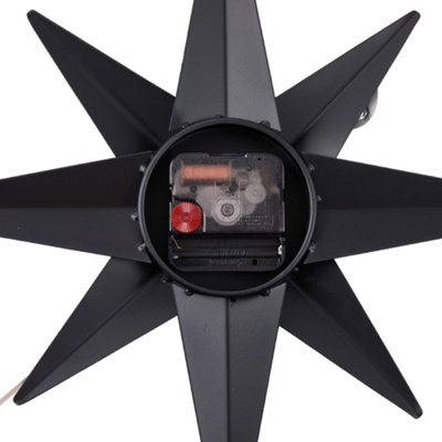 Modern Metal Simple Iron Living Room Home Roman Numeral Wall Clock ...