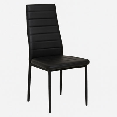 Modern Oak Effect Dining Table Set With 4 Black Chairs And Bench Dining ...