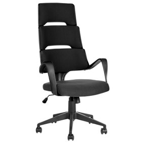 Modern Office Chair Black GRANDIOSE