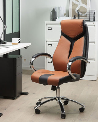 Modern Office Chair Brown FORMULA