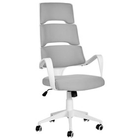 Modern Office Chair Grey GRANDIOSE