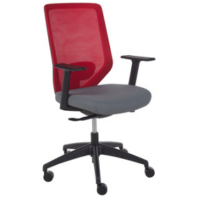 Modern Office Chair Red VIRTUOSO