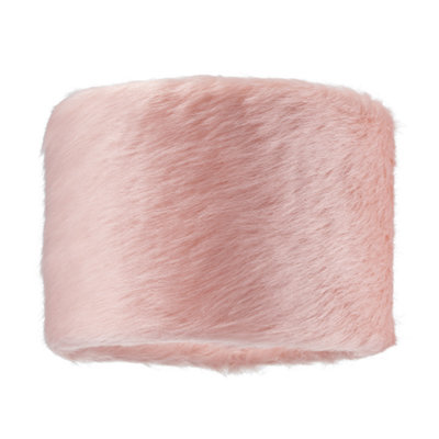 Pink on sale fur lamp