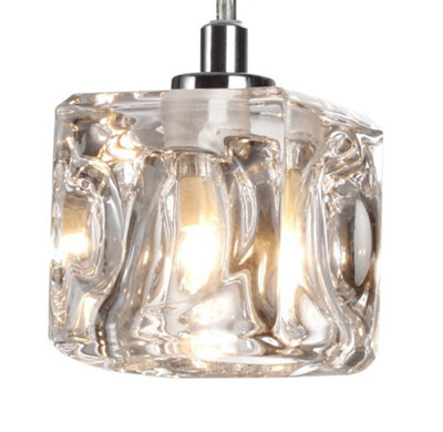 Ice cube deals ceiling light fitting