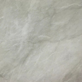 Modern PVC Waterproof Shower Panel 1000x2400x10 mm -Gloss Light Grey Marble