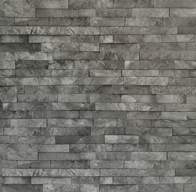 Modern PVC Waterproof Wall Panels 1000mm x 2400mm x 10mm Thick | DIY at B&Q