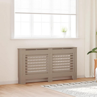 Modern Radiator Cover 152x19x81 cm MDF