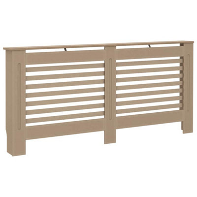 Modern Radiator Cover 172x19x81 cm MDF