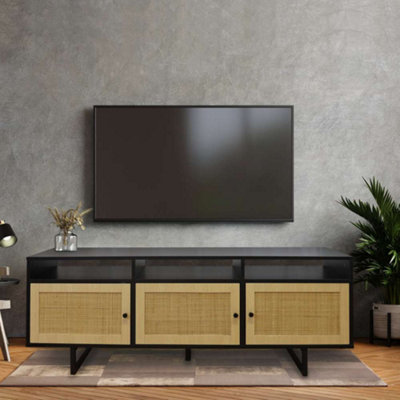 Diy rattan deals tv stand