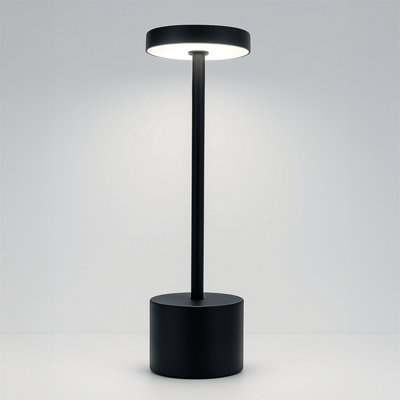 Modern Rechargeable LED Desk Table Lamp Cordless Battery Operated Touch ...