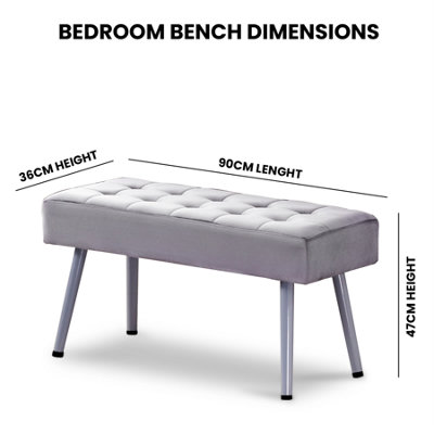 Modern Rectangle Dining Table Set With 2 Grey Velvet Chairs And 1 Grey ...