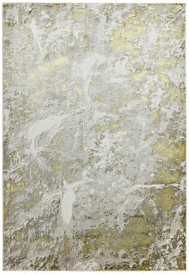 Modern Rug, Anti-Shed Rug for Bedroom, & Living Room, 8mm Thick Abstract Stain-Resistant Dining Room Rug-120cm X 170cm