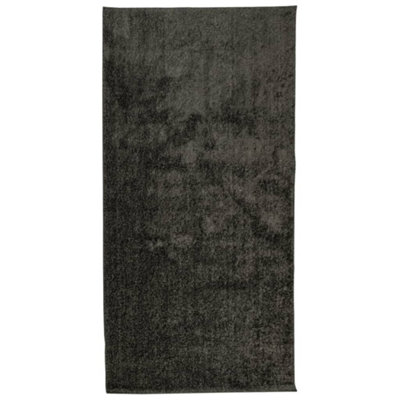 Modern Rug ISTAN High Pile Shiny Look Anthracite 100x200 cm