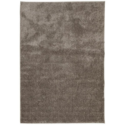 Modern Rug ISTAN High Pile Shiny Look Grey 160x230 cm