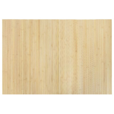 MODERN RUG RECTANGULAR LIGHT NATURE 70X100 CM BAMBOO
