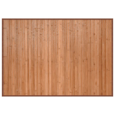 Modern Rug Rectangular Natural70x100 cm Bamboo