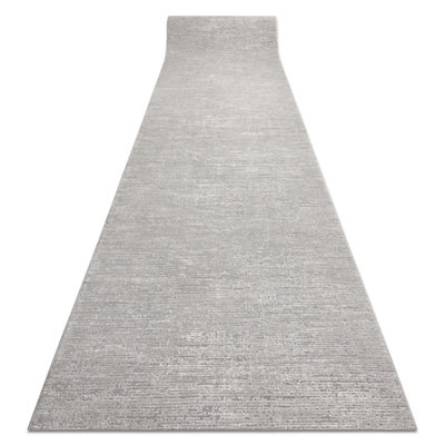 Modern runner TULS 51248 structural, melange grey 100 cm  100x100 cm