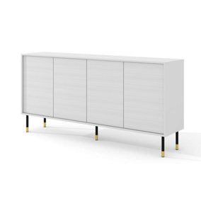 Modern Sherwood Sideboard Cabinet in White W1800mm x H890mm x D400mm