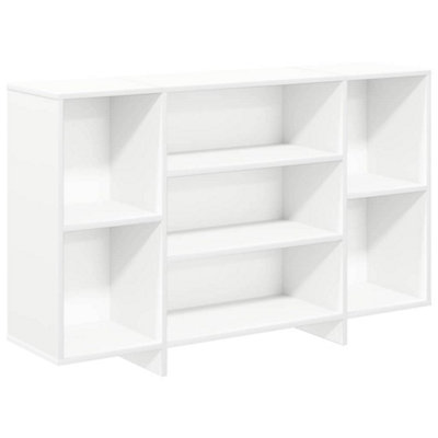 Modern Sideboard White 120x30x75 cm Engineered Wood