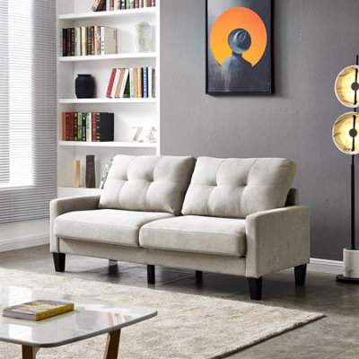 Comfy store gray couch