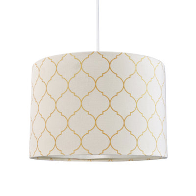 Beige deals velvet lampshade