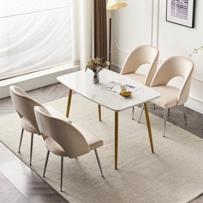 White tub dining chair online