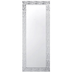 Modern Wall Mirror 130 Silver MARANS