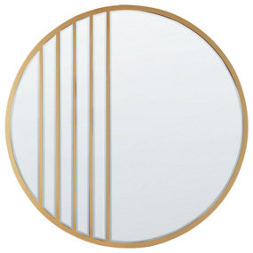 Modern Wall Mirror 80 Gold COUST