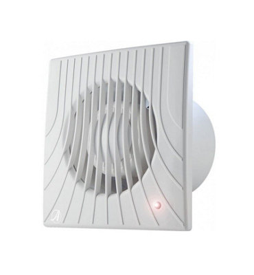 Modern White Bathroom Extractor 100mm Wall Ventilator Price Comparisons | Compare The Build