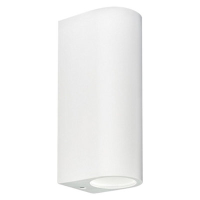 Modern White Ceramic Up & Down Contemporary Indoor Wall Light Lamp M0046