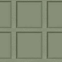 Modern Wood Panel Wallpaper Green Holden 12982