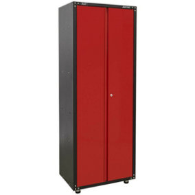 Modular 2 Door Full Height Cabinet - 665 x 460 x 1870mm - Locking Storage System