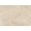 Modular Borgogna Stone Beige 440mm x 660mm Porcelain Floor Tiles (Pack of 6 w/ Coverage of 0.87m2)