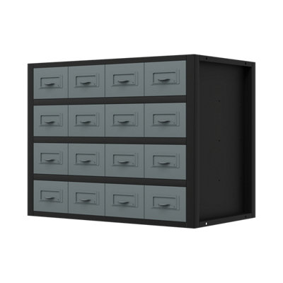 Modular Racking Mid Unit 16 Small Drawers 580mm