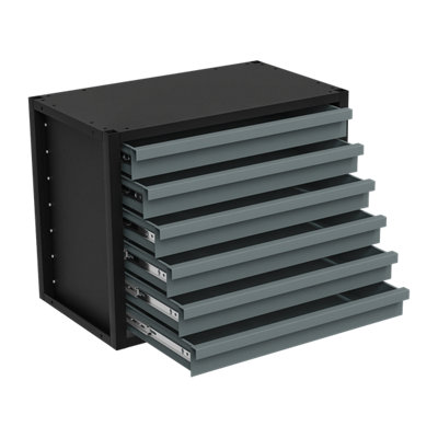 Modular Racking Mid Unit 6 Drawer 580mm