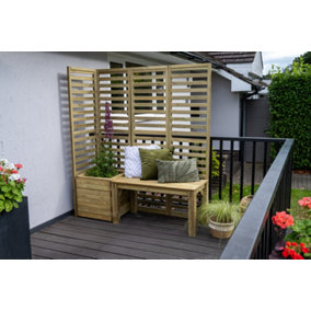 Modular Wooden Garden Seating Set Number 1