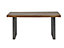 Moe Industrial Wooden Rectangular 6 Seater Dining Table