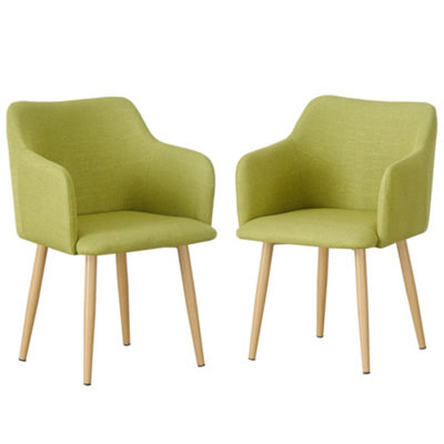MOF Green Vanity Chair for Dressing Table, Bedroom or Living Room