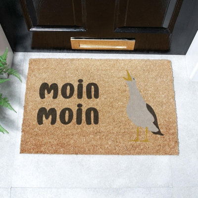 Moin Moin Seagull Doormat (60 x 40cm)