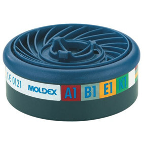 Moldex - EasyLock ABEK1 Gas Filter Cartridge (Wrap of 2)
