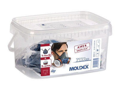 Moldex - Series 7000 Half Mask (Medium) + 2 x A1P2 R Filters + Storage Box